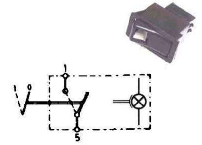SLĒDZIS 2-POZ.FIKS. 22X44