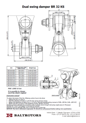 Show details for PIEKARE, 2 BREMŽU BR32KS PIEKARE, 2 BREMŽU BR32KS