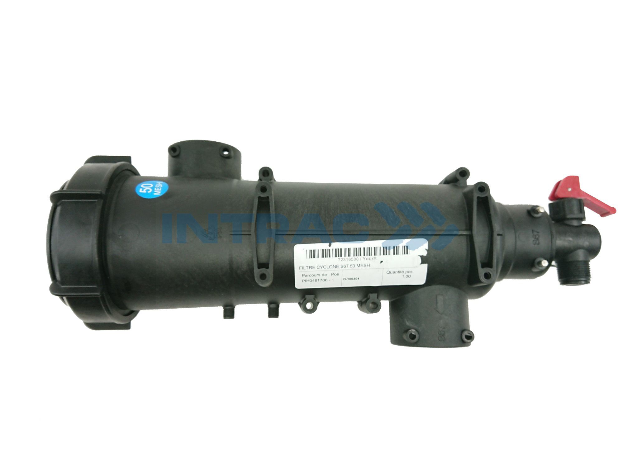 Ciklona filtra kompl. 50m