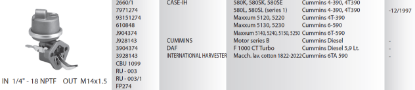 Show details for DEGV. PUMPIS, CUMMINS DEGV. PUMPIS, CUMMINS