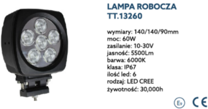 LED DARBA GAISMA 60W BIG!