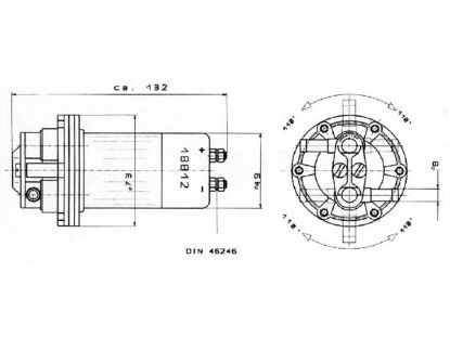 EL. DEGVIELAS SŪKNIS 12V