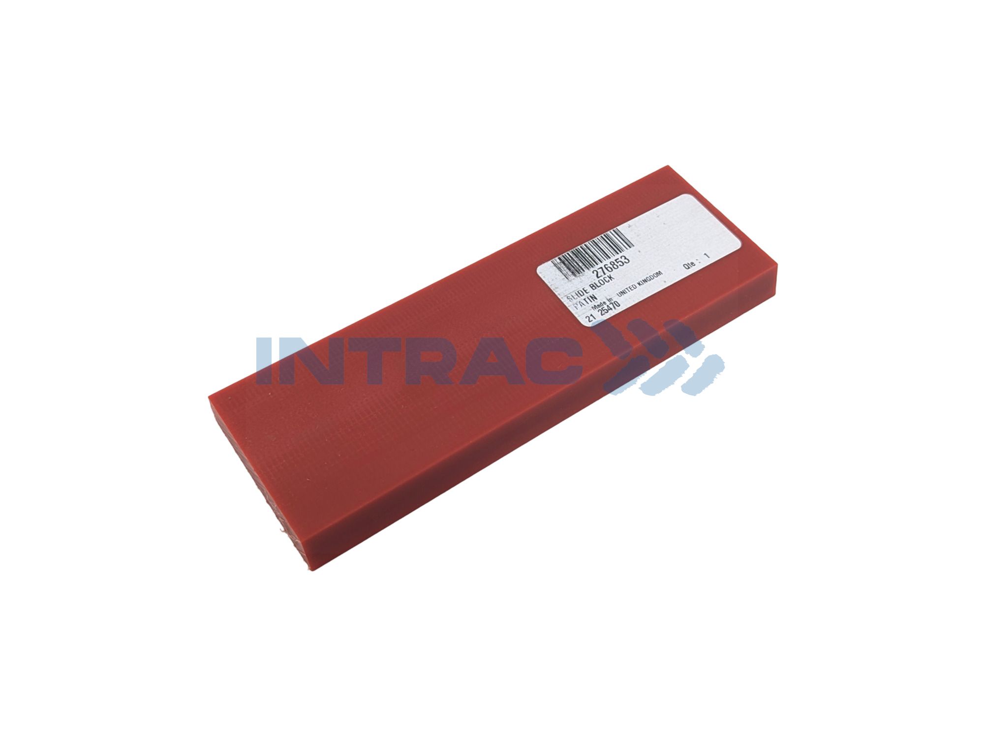 SLĪDNIS 60*180*13 SARKANS