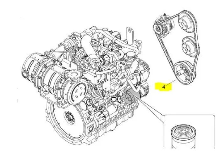 BOMAG SIKSNA ĢENERAT. 05749554