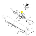 CNH STABILISER VALVE POPPET 113911A2