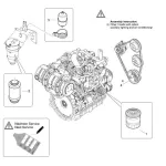 BOMAG SW6-OIL SERV. KIT 500 H 77587110