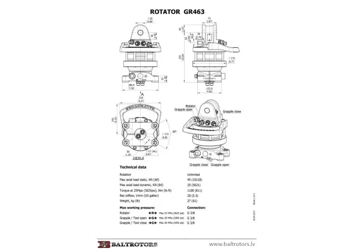 ROTATOR GR463