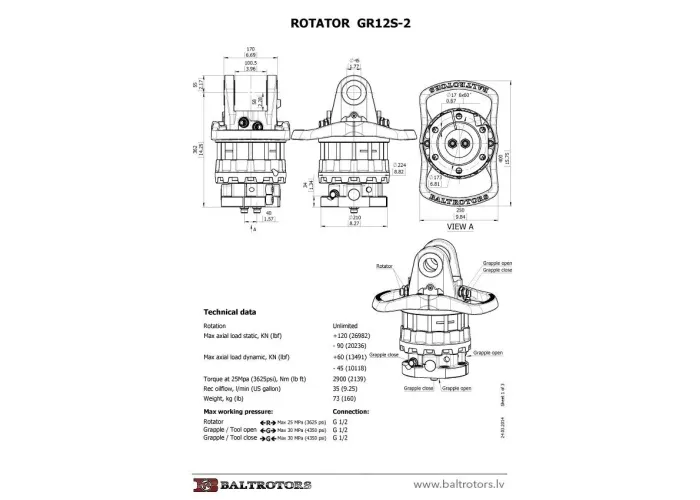 ROTATOR GR12S-S
