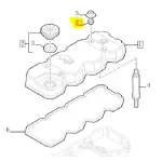 ISOLATOR HEAD COVET BOLT