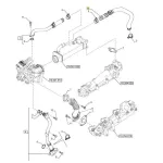 EGR SILTUMMAIŅA CAURULE