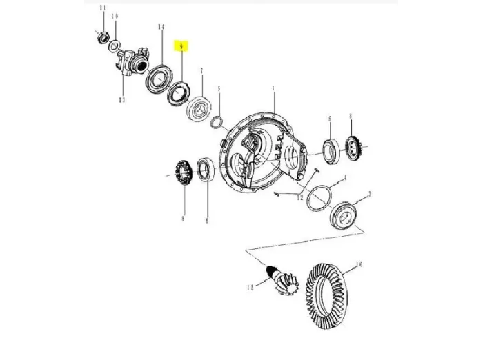 OIL SEAL DIFFERENTIAL