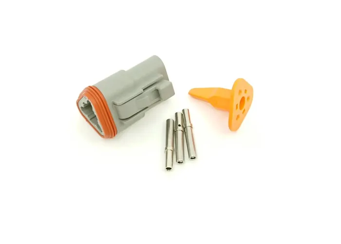 DEUTSCH, ASSY 3 PIN, MALE